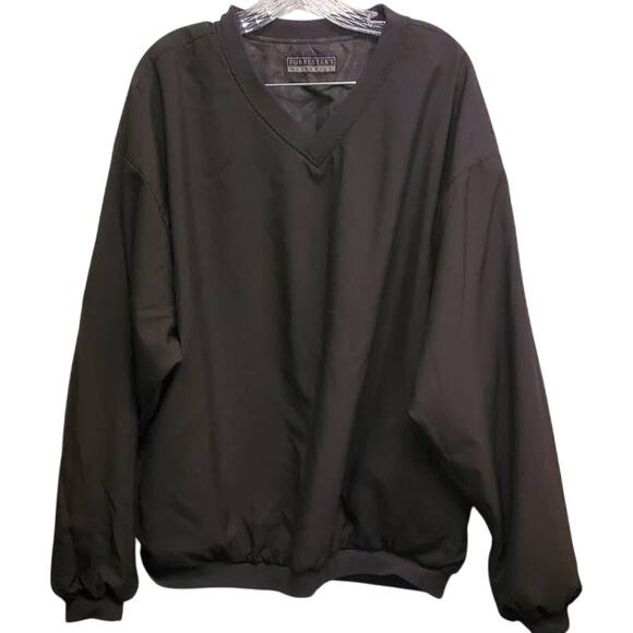 Forrester's Outerwear Long Sleeve Light Weight Golf Pull Over Jacket Reversible - Picture 6 of 9